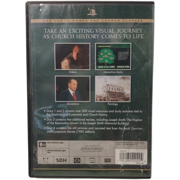 Doctrine & Covenants and Church History Visual Resource Dvd Set Collectible - Picture 2 of 7